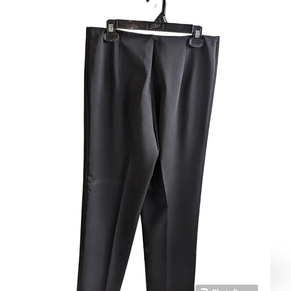 Joseph Ribhoff dress pants size 10. Black 100% polyester. In good condition - Picture 2 of 6